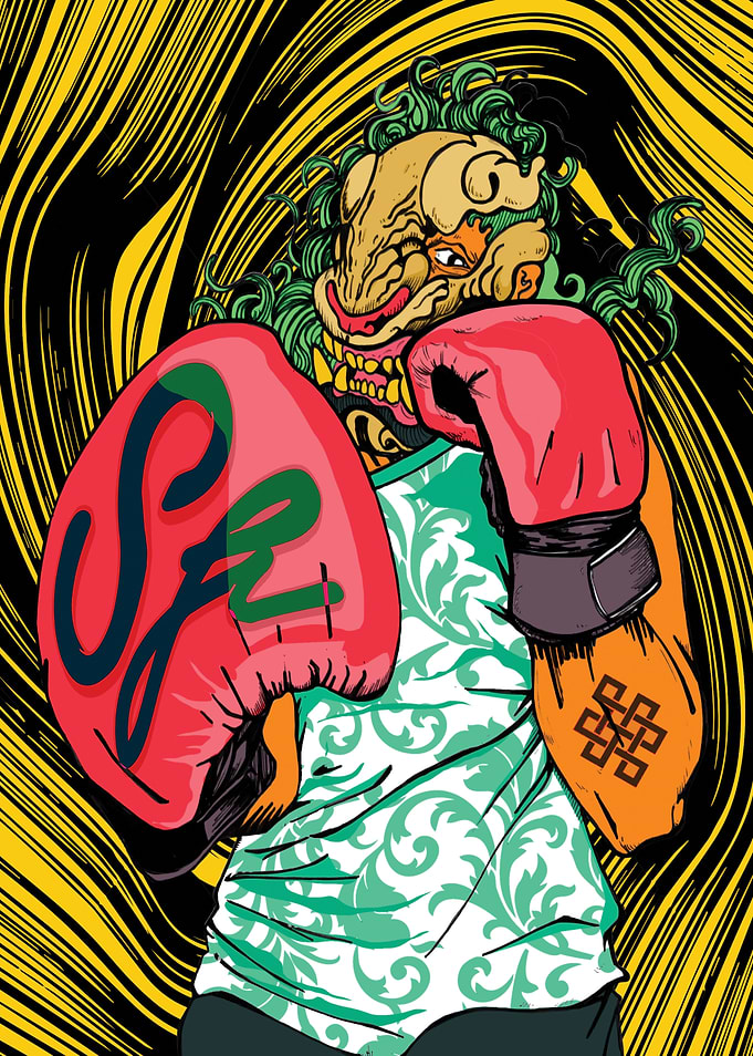 The Tiger Boxer