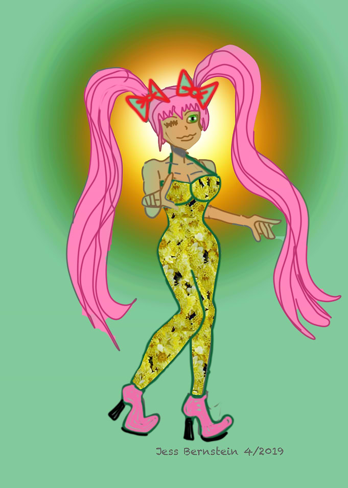 Pink Haired Girl