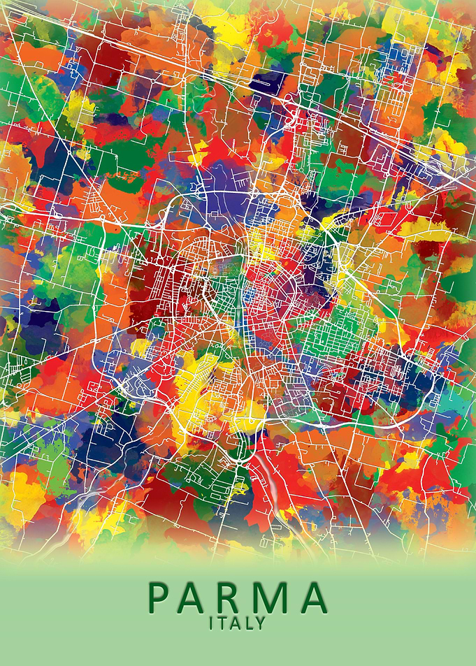 Parma Italy City Map