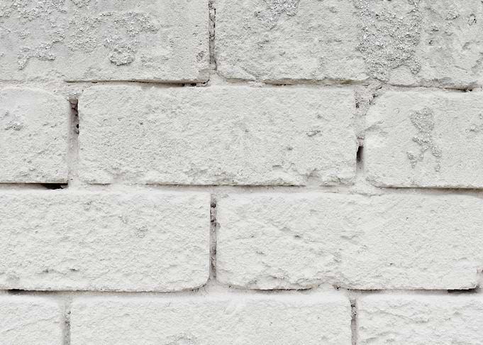 Wall texture white bricks