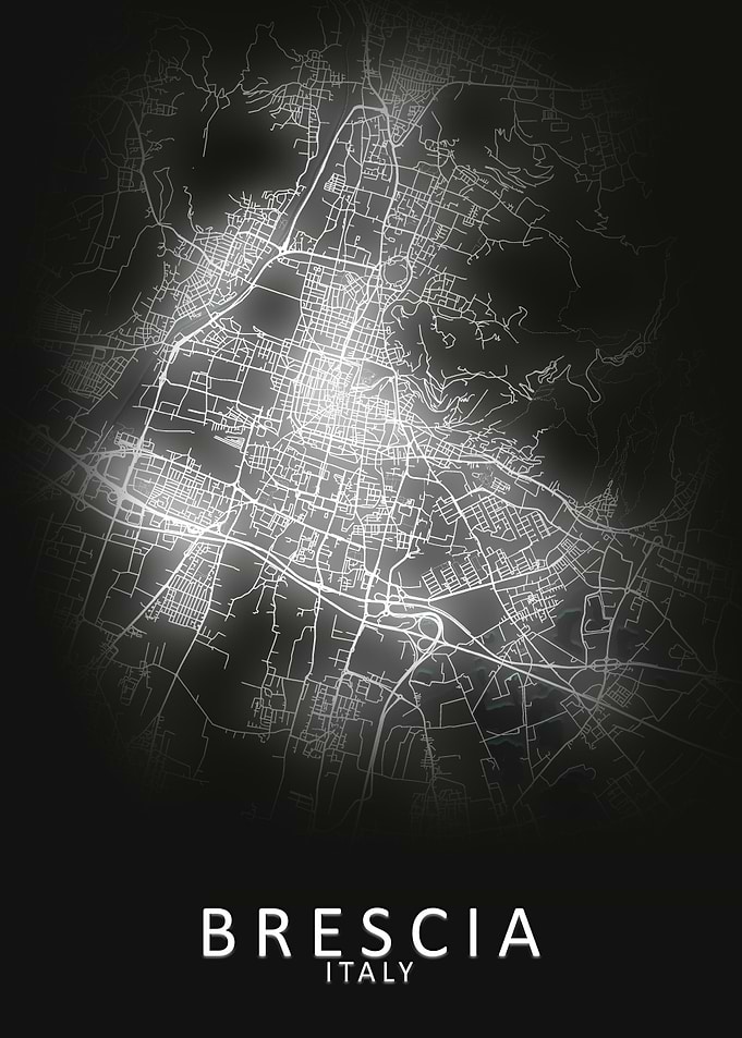 Brescia Italy City Map