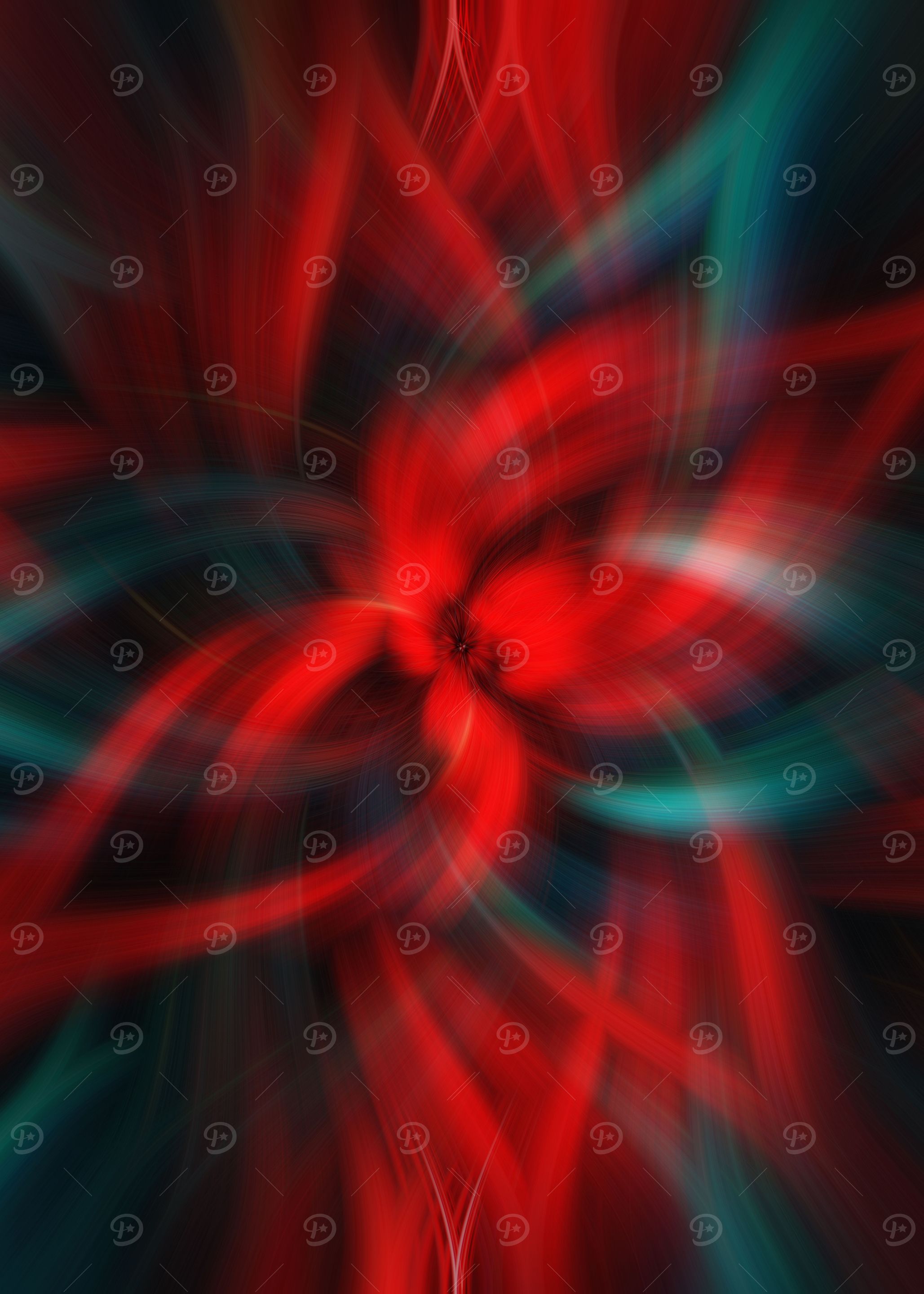 Abstract Fractal BG X