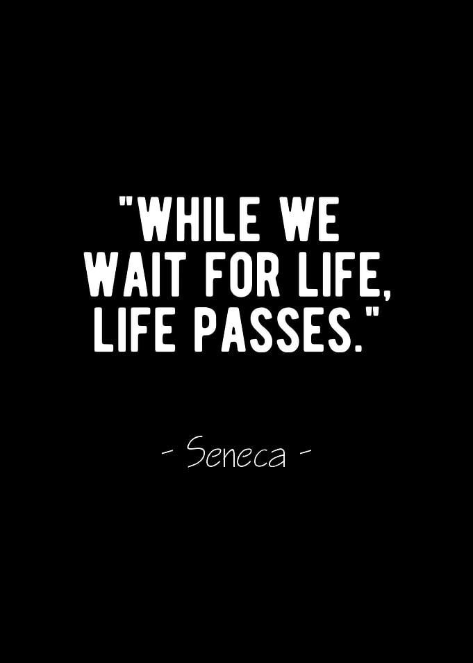 Life Passes Seneca Quote
