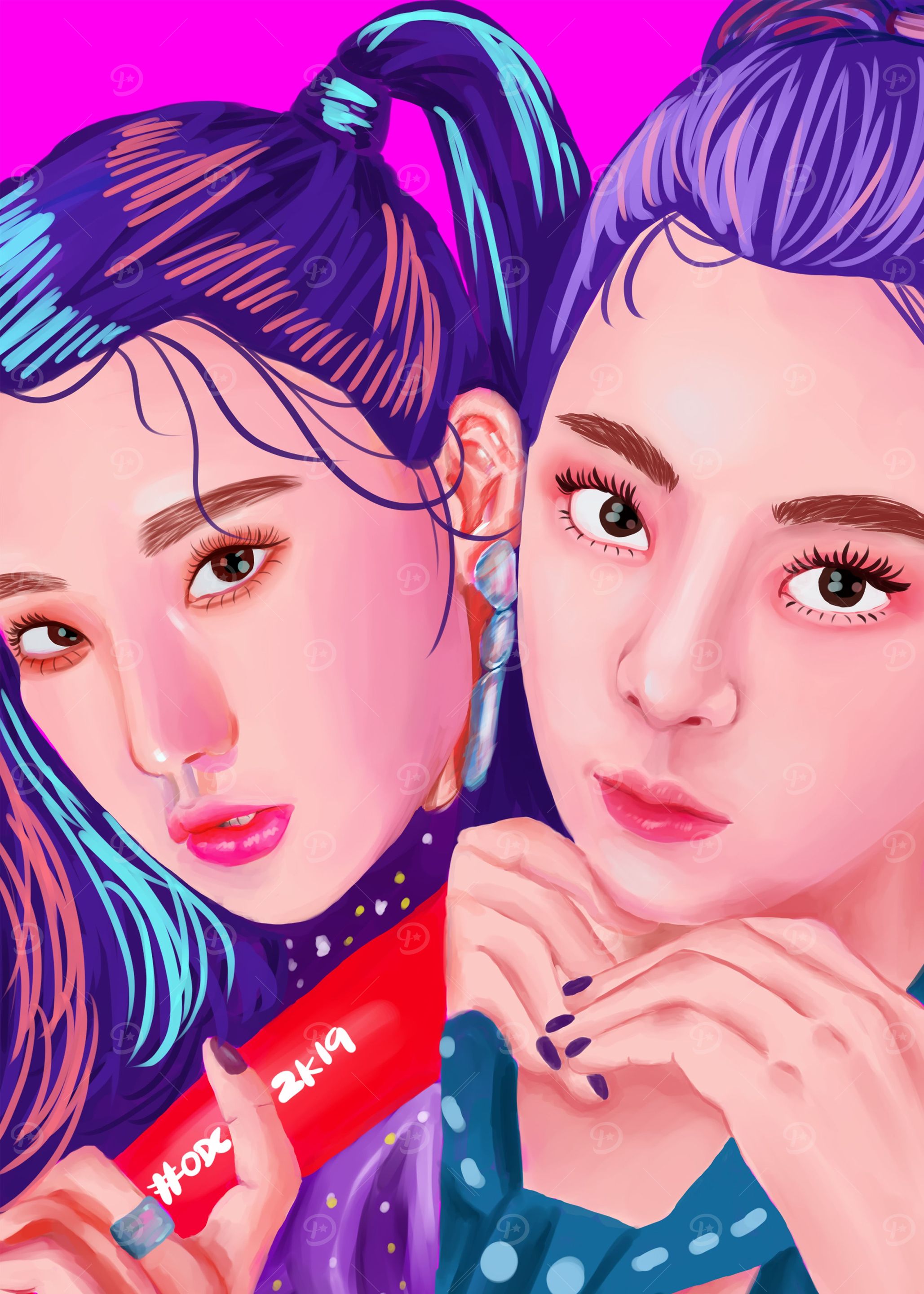 ITZY's Yeji and Lia
