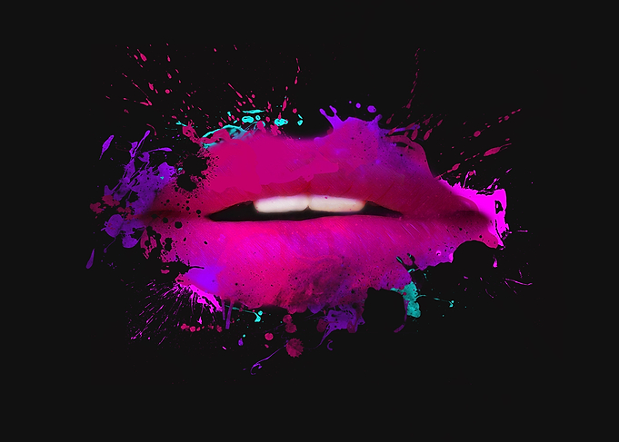 Dripping Kiss