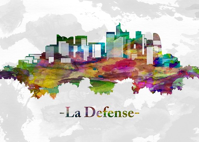 La Defense skyline