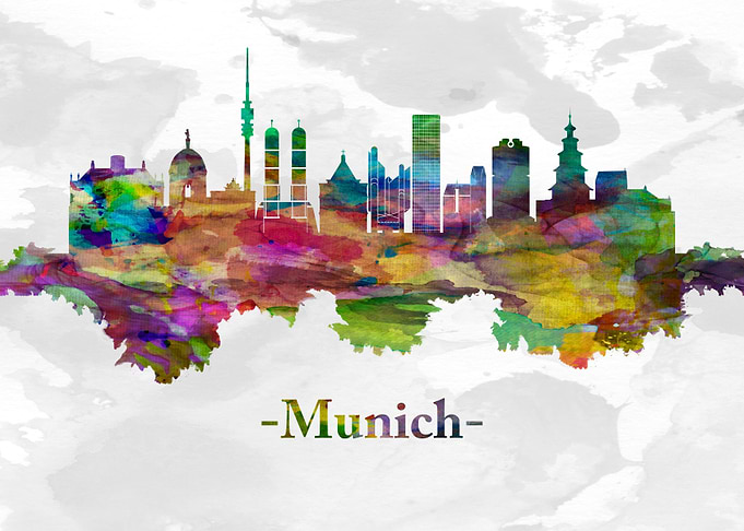 Munich Germany skyline