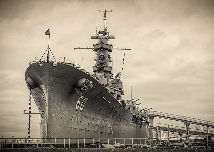USS Alabama BB 60