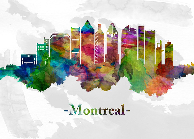 Montreal Canada skyline