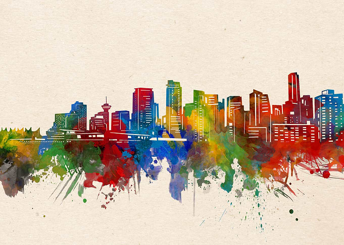 vancouver watercolor