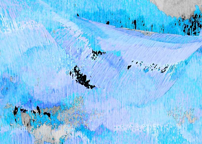 Blue Sea Wet Sand