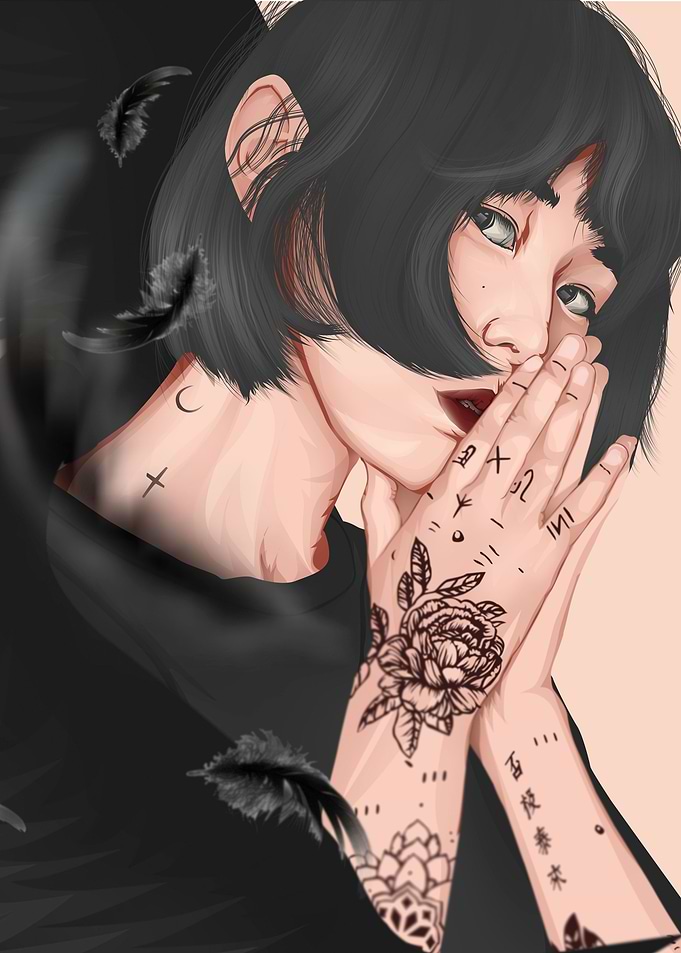 Tatoo girl