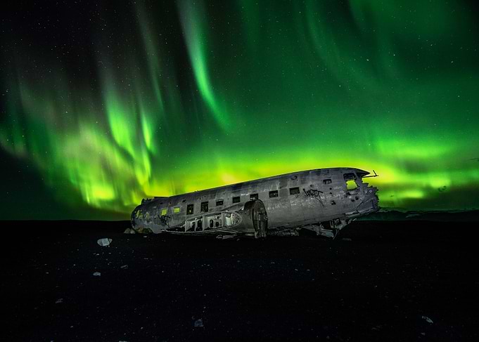 DC3 in Flames