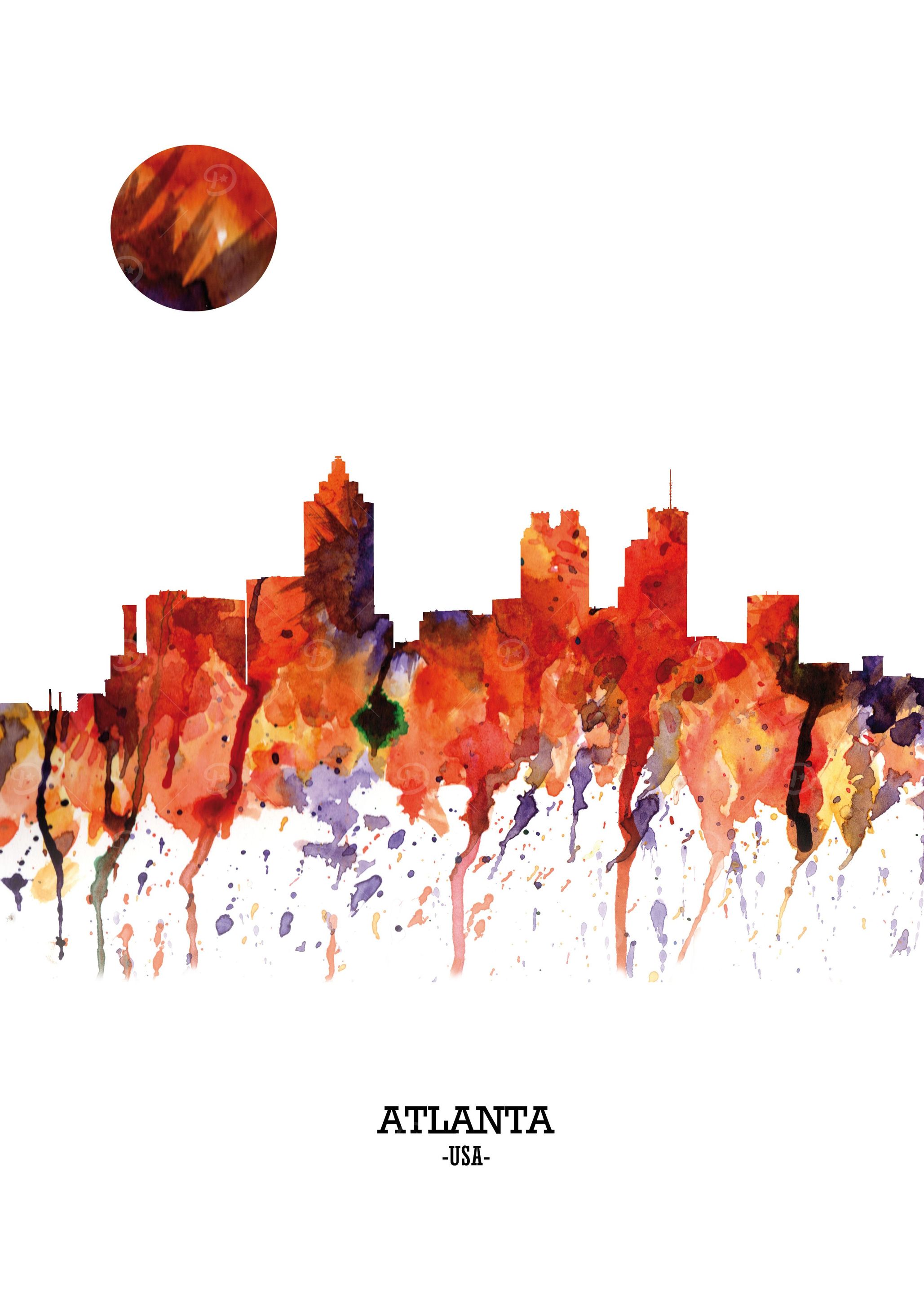 Atlanta silhouette