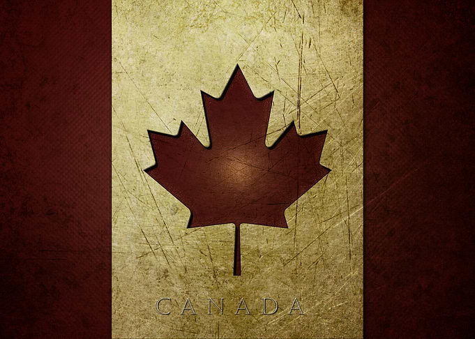 the flag of canada