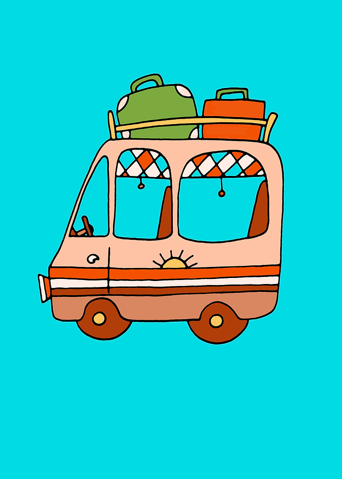 Vintage Travel Car