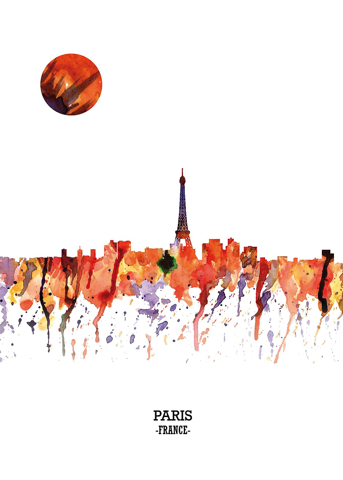 Paris silhouette