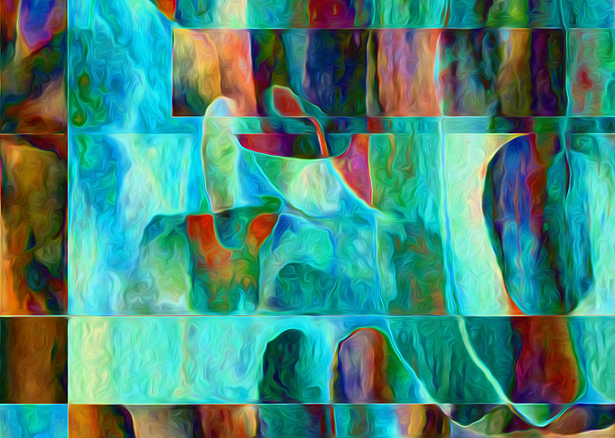 Water Pebbles and Glass 2