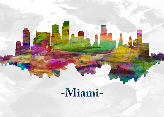 Miami Florida skyline