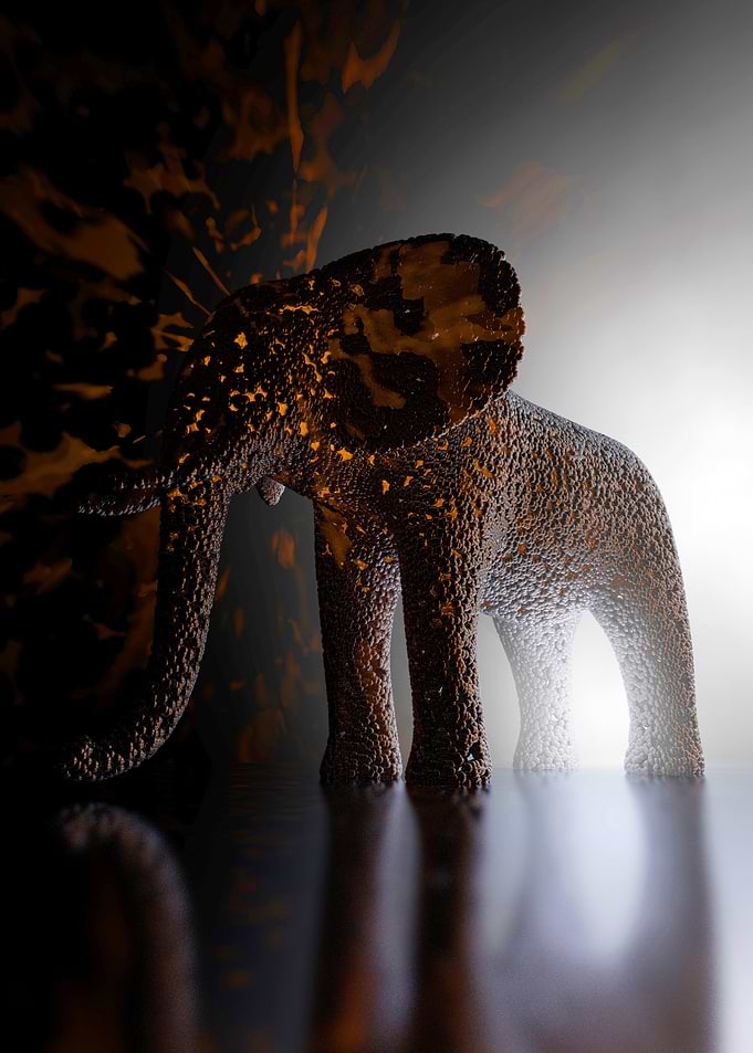 Abstract elephant 50