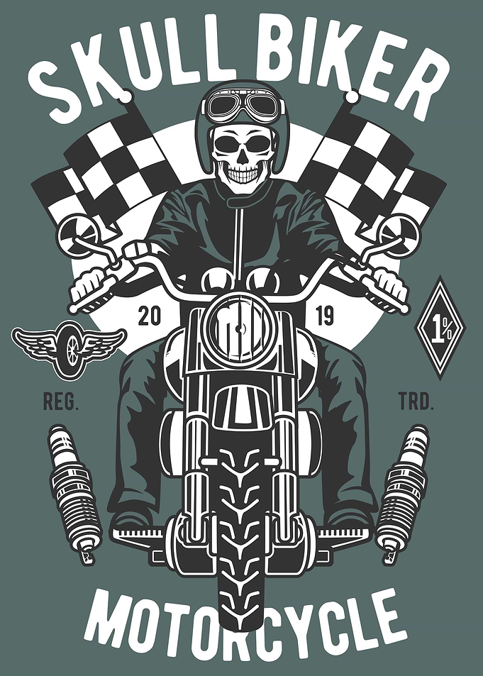 Skull Biker