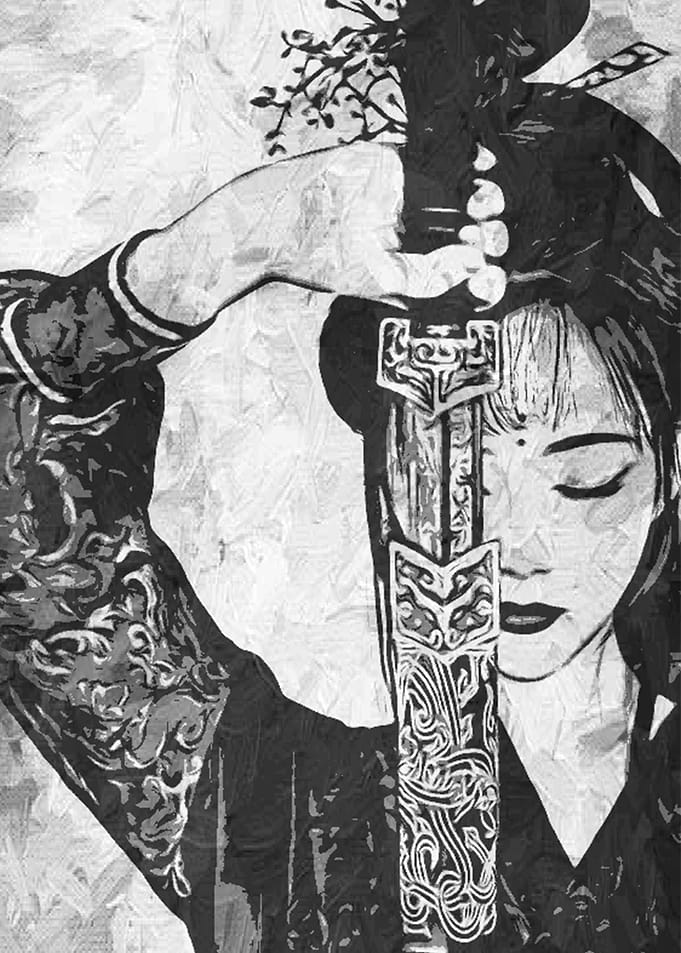 Samurai woman