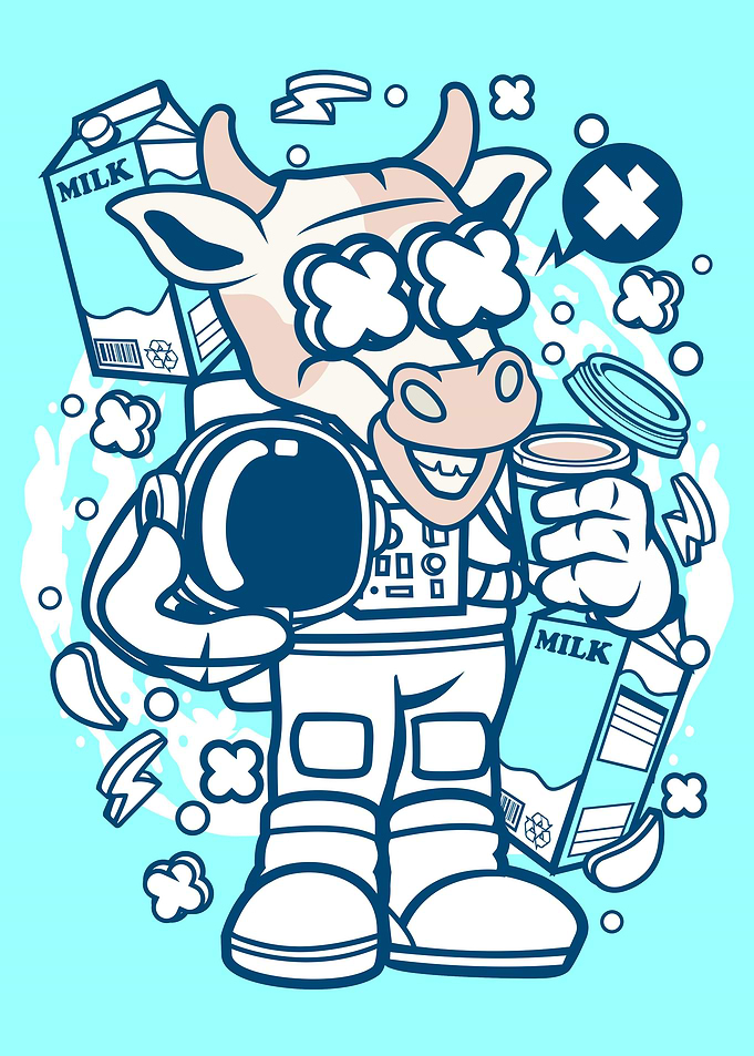 Cow Astronaut