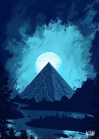 Blue Pyramid