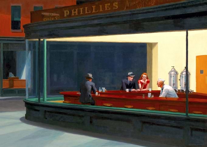 Nighthawks by Hopper