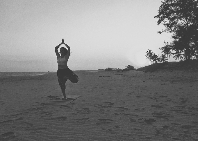 Yoga on the Beach