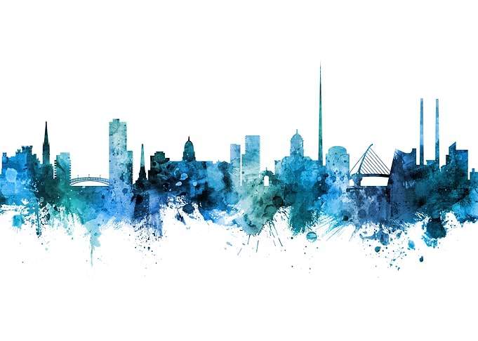 Dublin Skyline Dublin Ire