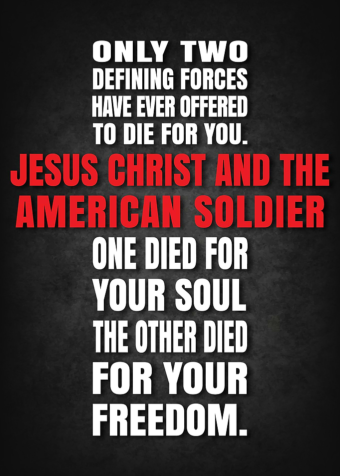 Jesus And The Soldier