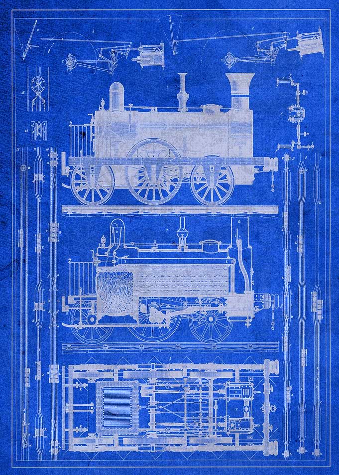 Vintage Locomotive