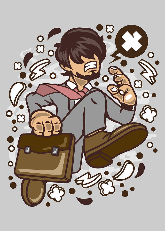 Businessman Running