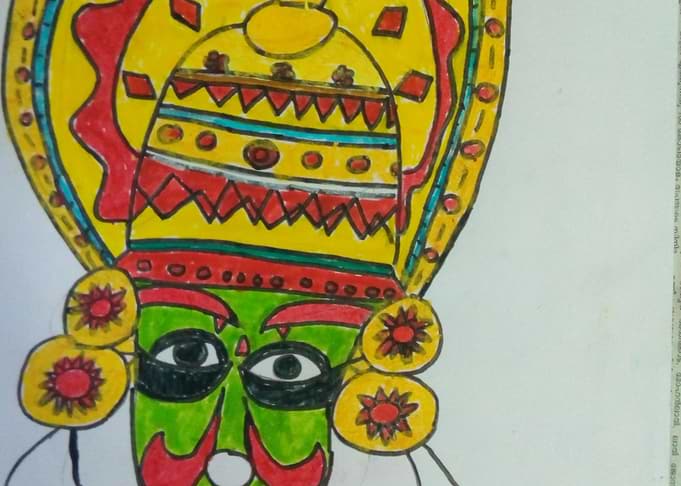 KATHAKALI FOLK DANCE
