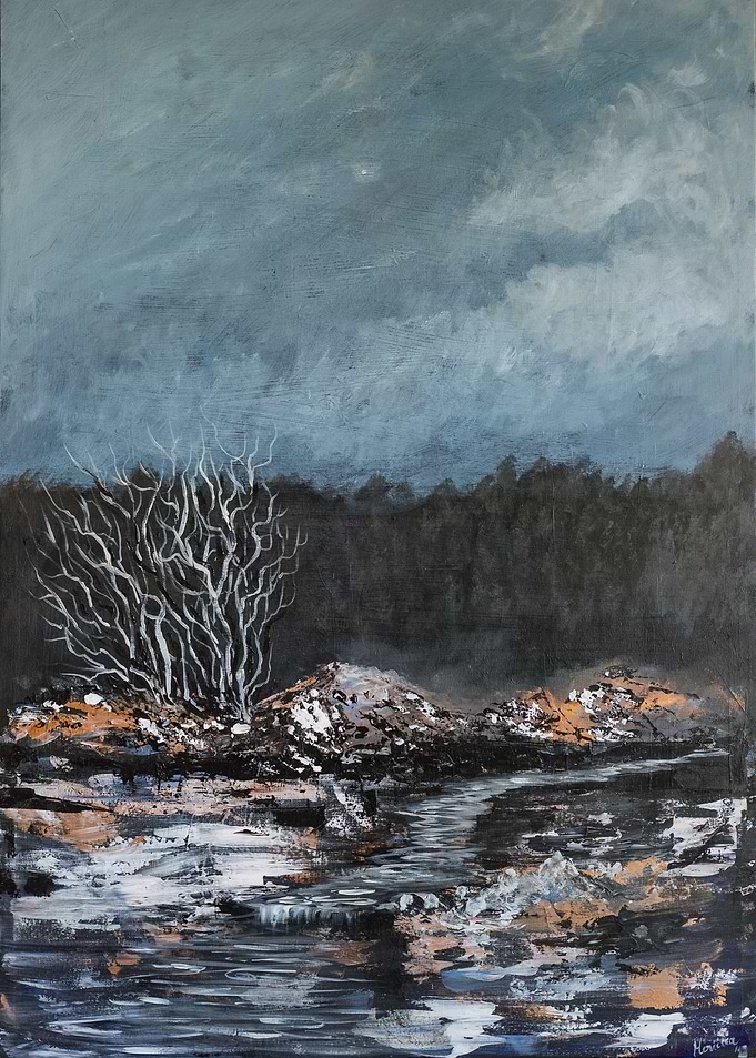 Rainy landscape