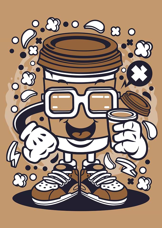 Coffee Cup Businessman