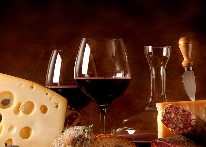 vin et fromage