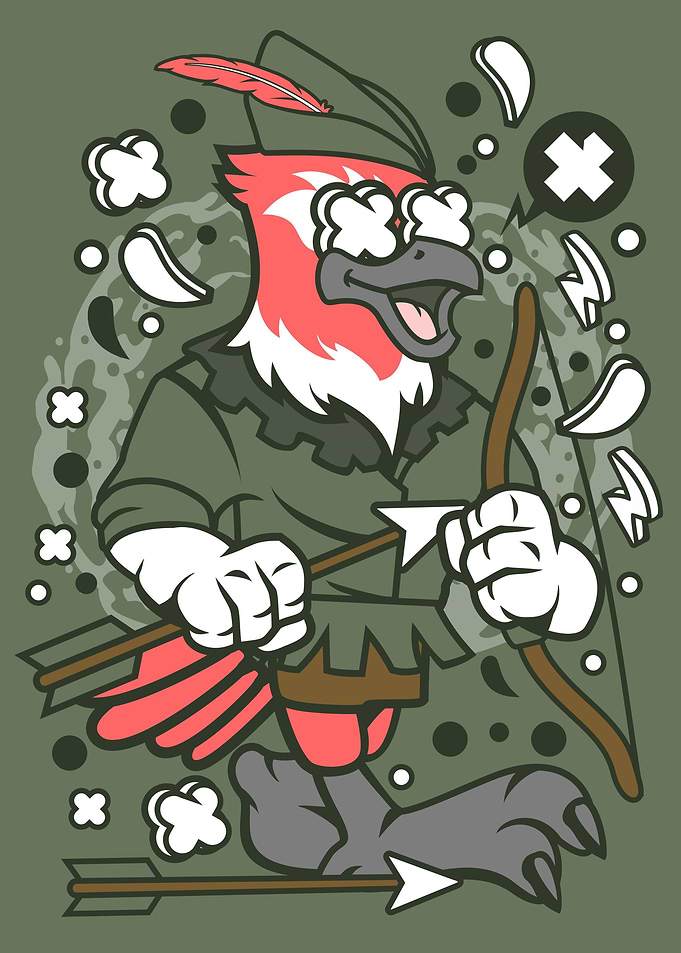 Bird Robin Hood