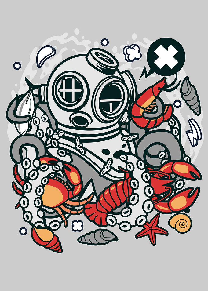 Diver Octopus