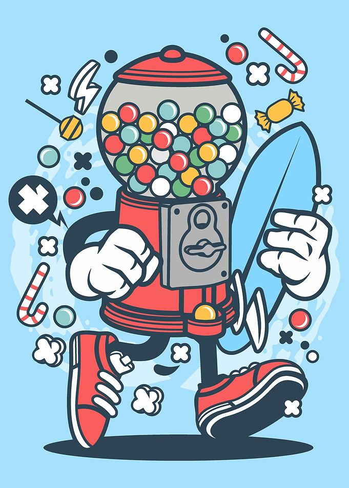 Candy Machine Surfer