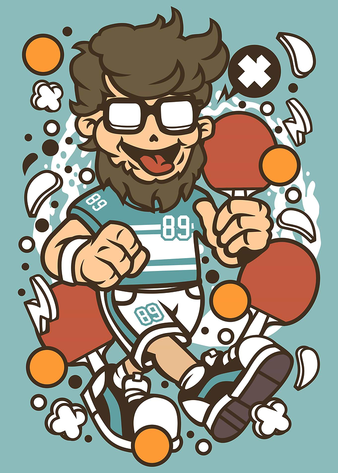 Hipster Ping Pong