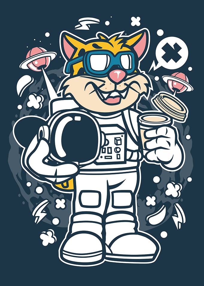 Leopard Astronaut