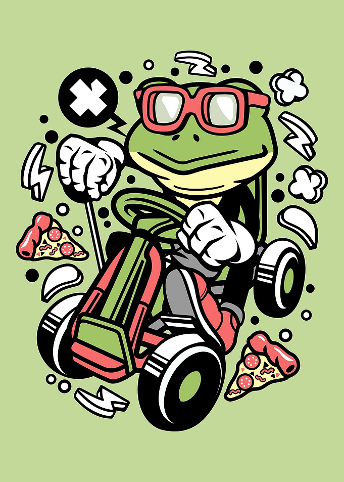 Frog Gokart Racer