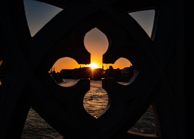 Sunset from Tower bridge