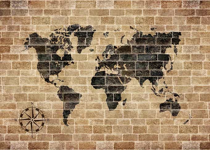 World Map Of The Earth