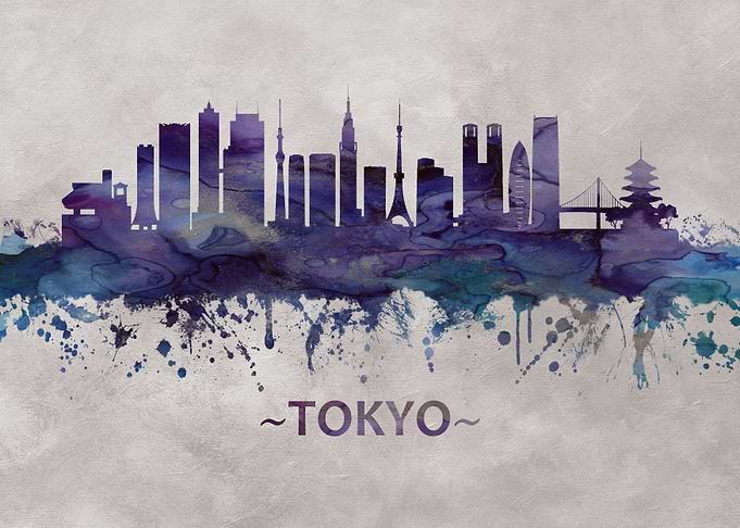 Tokyo Japan skyline