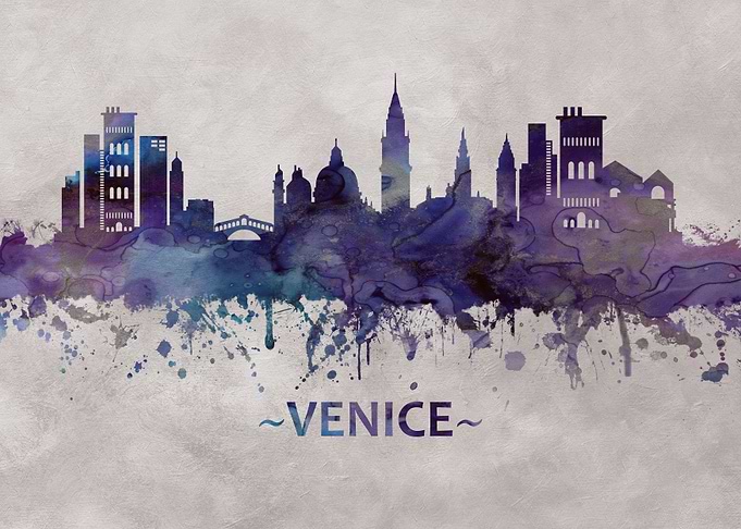 Venice Italy skyline