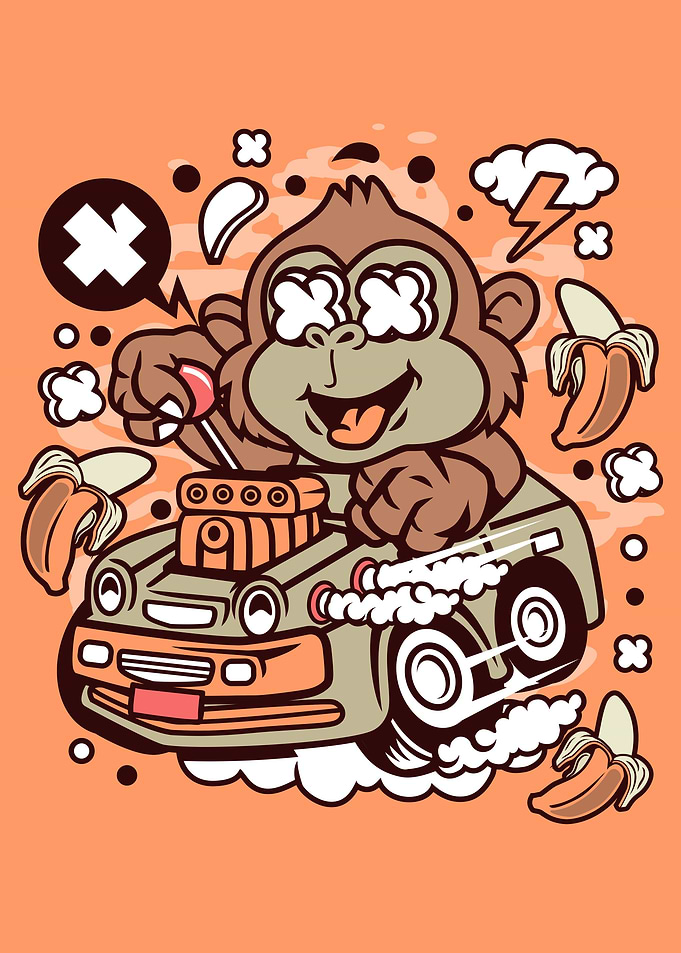 Monkey Hotrod
