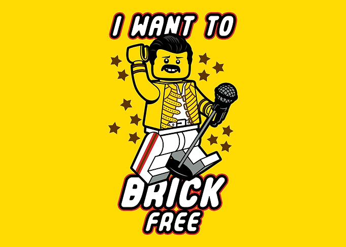 I want to brick free